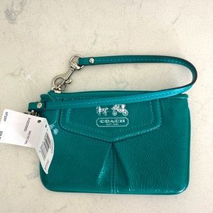 Coach Patent wristlet